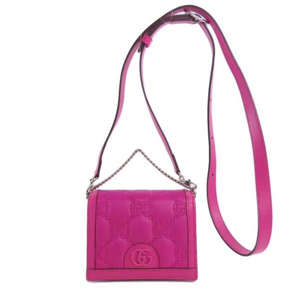 Gucci Handbags - GUCCI Pink Shoulder Bag